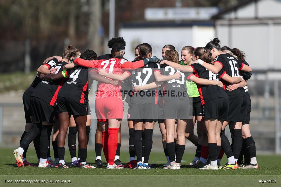 sport, action, Stadion am Brentanobad, SGE, Fussball, Frankfurt, FSV Gütersloh, FSV, Eintracht Frankfurt II, DFB, 2. Frauen-Bundesliga, 18. Spieltag, 16.03.2025 - Bild-ID: 2472130 sport, action, Stadion am Brentanobad, SGE, Fussball, Frankfurt, FSV Gütersloh, FSV, Eintracht Frankfurt II, DFB, 2. Frauen-Bundesliga, 18. Spieltag, 16.03.2025 - Bild-ID: 2472130