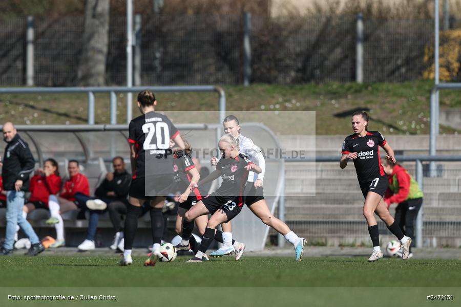 sport, action, Stadion am Brentanobad, SGE, Fussball, Frankfurt, FSV Gütersloh, FSV, Eintracht Frankfurt II, DFB, 2. Frauen-Bundesliga, 18. Spieltag, 16.03.2025 - Bild-ID: 2472131 sport, action, Stadion am Brentanobad, SGE, Fussball, Frankfurt, FSV Gütersloh, FSV, Eintracht Frankfurt II, DFB, 2. Frauen-Bundesliga, 18. Spieltag, 16.03.2025 - Bild-ID: 2472131