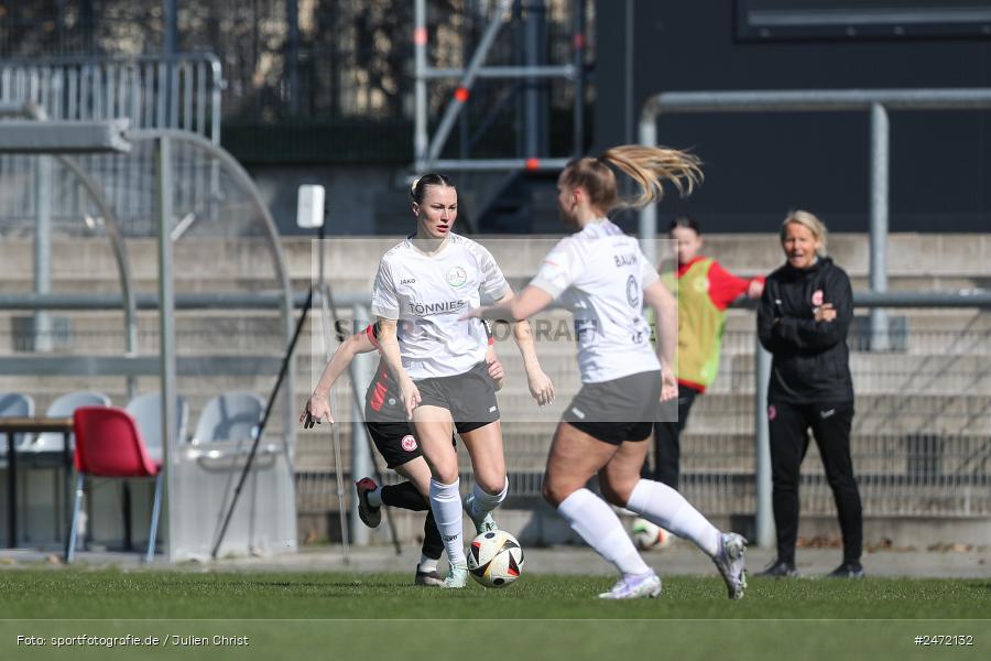 sport, action, Stadion am Brentanobad, SGE, Fussball, Frankfurt, FSV Gütersloh, FSV, Eintracht Frankfurt II, DFB, 2. Frauen-Bundesliga, 18. Spieltag, 16.03.2025 - Bild-ID: 2472132 sport, action, Stadion am Brentanobad, SGE, Fussball, Frankfurt, FSV Gütersloh, FSV, Eintracht Frankfurt II, DFB, 2. Frauen-Bundesliga, 18. Spieltag, 16.03.2025 - Bild-ID: 2472132
