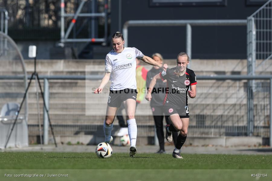 sport, action, Stadion am Brentanobad, SGE, Fussball, Frankfurt, FSV Gütersloh, FSV, Eintracht Frankfurt II, DFB, 2. Frauen-Bundesliga, 18. Spieltag, 16.03.2025 - Bild-ID: 2472134 sport, action, Stadion am Brentanobad, SGE, Fussball, Frankfurt, FSV Gütersloh, FSV, Eintracht Frankfurt II, DFB, 2. Frauen-Bundesliga, 18. Spieltag, 16.03.2025 - Bild-ID: 2472134