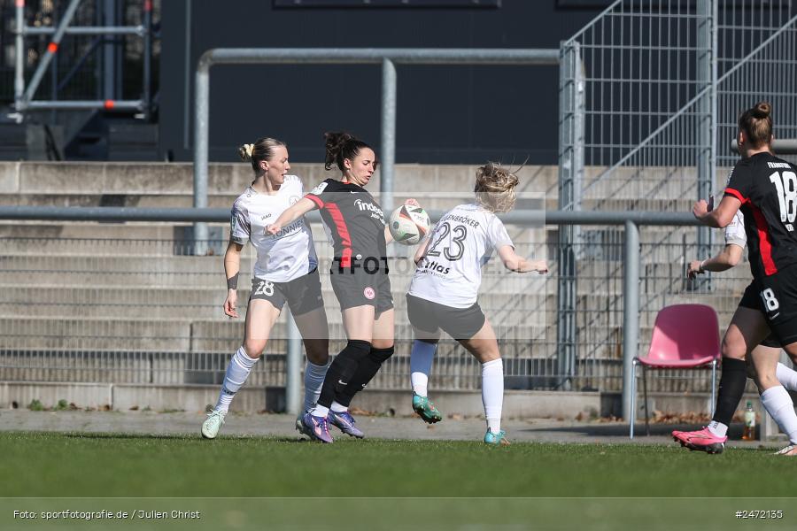 sport, action, Stadion am Brentanobad, SGE, Fussball, Frankfurt, FSV Gütersloh, FSV, Eintracht Frankfurt II, DFB, 2. Frauen-Bundesliga, 18. Spieltag, 16.03.2025 - Bild-ID: 2472135 sport, action, Stadion am Brentanobad, SGE, Fussball, Frankfurt, FSV Gütersloh, FSV, Eintracht Frankfurt II, DFB, 2. Frauen-Bundesliga, 18. Spieltag, 16.03.2025 - Bild-ID: 2472135