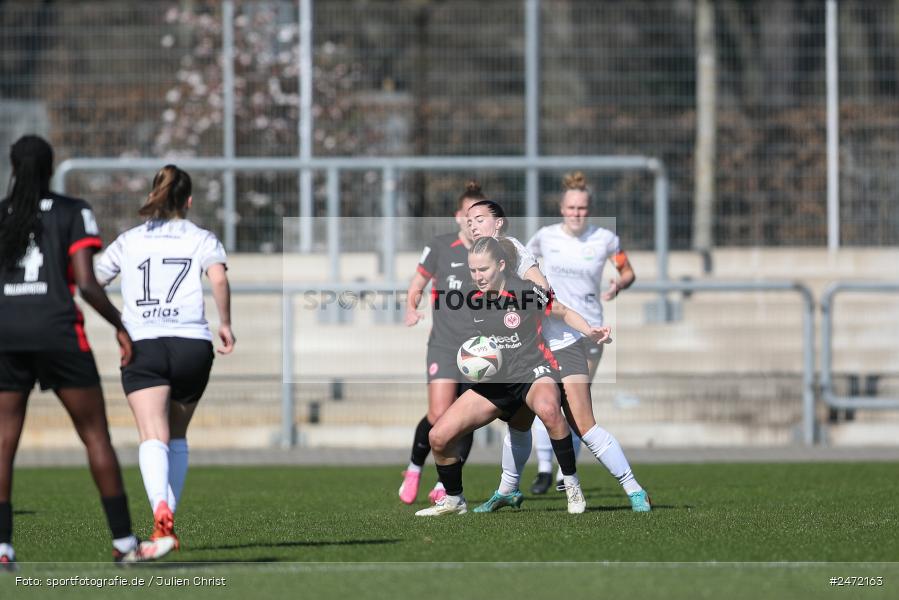 sport, action, Stadion am Brentanobad, SGE, Fussball, Frankfurt, FSV Gütersloh, FSV, Eintracht Frankfurt II, DFB, 2. Frauen-Bundesliga, 18. Spieltag, 16.03.2025 - Bild-ID: 2472163 sport, action, Stadion am Brentanobad, SGE, Fussball, Frankfurt, FSV Gütersloh, FSV, Eintracht Frankfurt II, DFB, 2. Frauen-Bundesliga, 18. Spieltag, 16.03.2025 - Bild-ID: 2472163