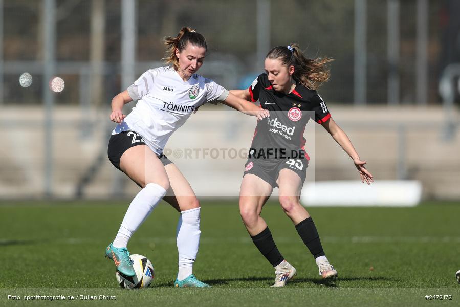 sport, action, Stadion am Brentanobad, SGE, Fussball, Frankfurt, FSV Gütersloh, FSV, Eintracht Frankfurt II, DFB, 2. Frauen-Bundesliga, 18. Spieltag, 16.03.2025 - Bild-ID: 2472172 sport, action, Stadion am Brentanobad, SGE, Fussball, Frankfurt, FSV Gütersloh, FSV, Eintracht Frankfurt II, DFB, 2. Frauen-Bundesliga, 18. Spieltag, 16.03.2025 - Bild-ID: 2472172