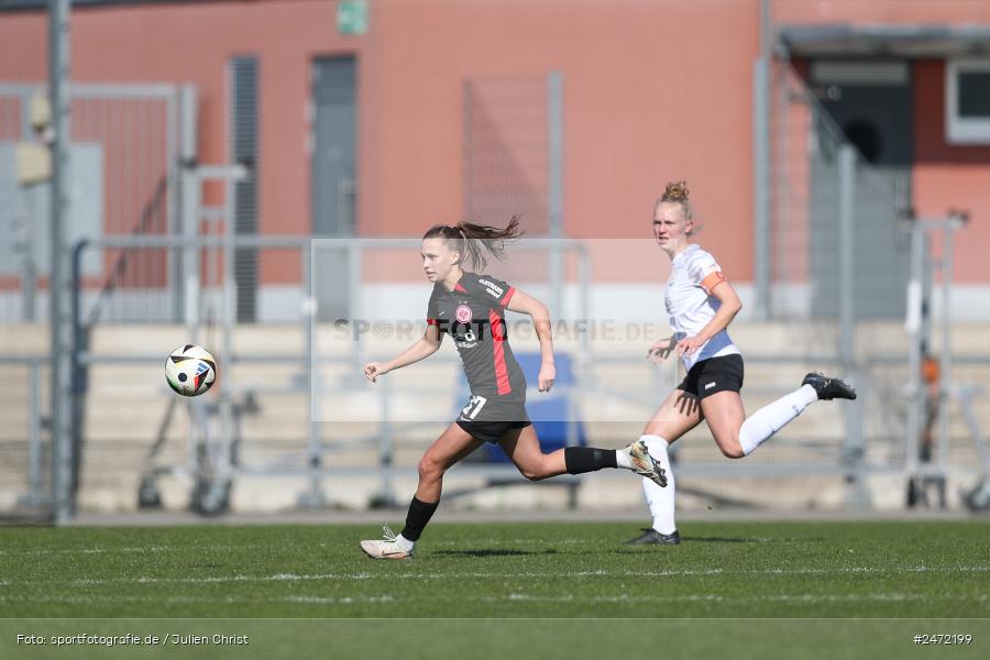 sport, action, Stadion am Brentanobad, SGE, Fussball, Frankfurt, FSV Gütersloh, FSV, Eintracht Frankfurt II, DFB, 2. Frauen-Bundesliga, 18. Spieltag, 16.03.2025 - Bild-ID: 2472199 sport, action, Stadion am Brentanobad, SGE, Fussball, Frankfurt, FSV Gütersloh, FSV, Eintracht Frankfurt II, DFB, 2. Frauen-Bundesliga, 18. Spieltag, 16.03.2025 - Bild-ID: 2472199