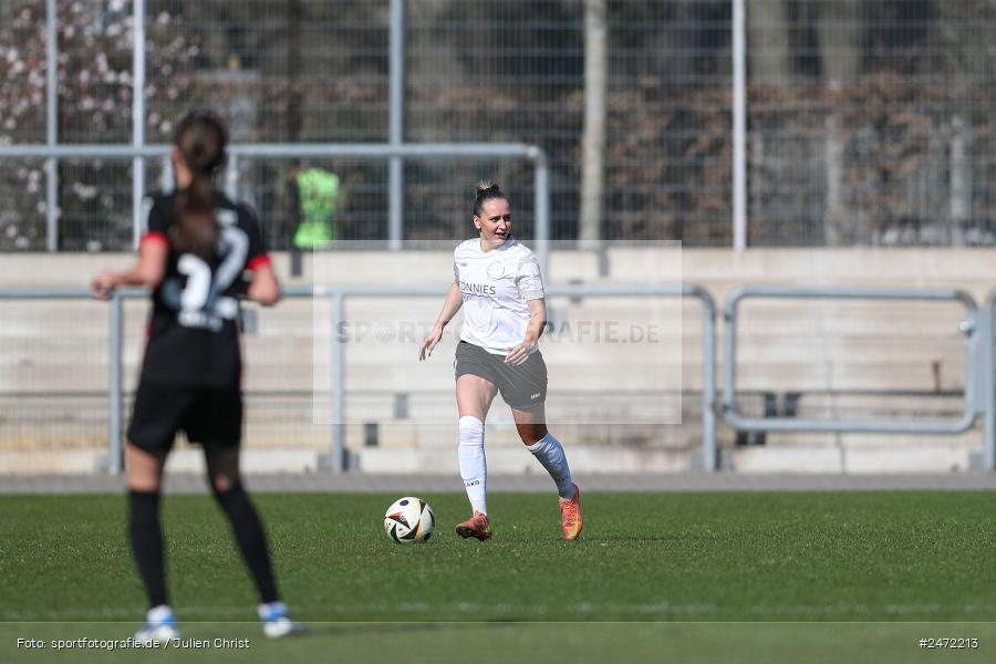 sport, action, Stadion am Brentanobad, SGE, Fussball, Frankfurt, FSV Gütersloh, FSV, Eintracht Frankfurt II, DFB, 2. Frauen-Bundesliga, 18. Spieltag, 16.03.2025 - Bild-ID: 2472213 sport, action, Stadion am Brentanobad, SGE, Fussball, Frankfurt, FSV Gütersloh, FSV, Eintracht Frankfurt II, DFB, 2. Frauen-Bundesliga, 18. Spieltag, 16.03.2025 - Bild-ID: 2472213