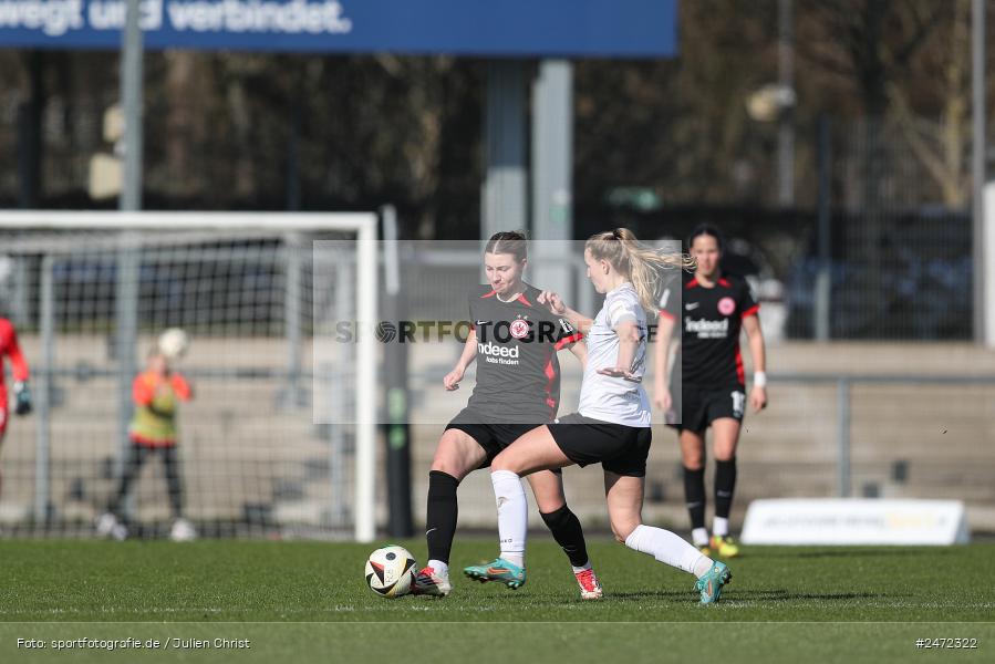 sport, action, Stadion am Brentanobad, SGE, Fussball, Frankfurt, FSV Gütersloh, FSV, Eintracht Frankfurt II, DFB, 2. Frauen-Bundesliga, 18. Spieltag, 16.03.2025 - Bild-ID: 2472322 sport, action, Stadion am Brentanobad, SGE, Fussball, Frankfurt, FSV Gütersloh, FSV, Eintracht Frankfurt II, DFB, 2. Frauen-Bundesliga, 18. Spieltag, 16.03.2025 - Bild-ID: 2472322