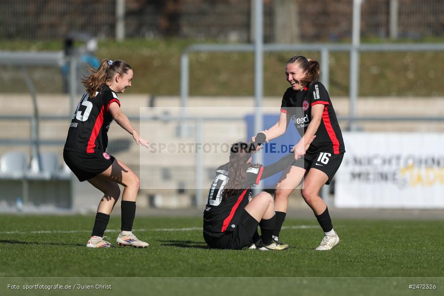 sport, action, Stadion am Brentanobad, SGE, Fussball, Frankfurt, FSV Gütersloh, FSV, Eintracht Frankfurt II, DFB, 2. Frauen-Bundesliga, 18. Spieltag, 16.03.2025 - Bild-ID: 2472326 sport, action, Stadion am Brentanobad, SGE, Fussball, Frankfurt, FSV Gütersloh, FSV, Eintracht Frankfurt II, DFB, 2. Frauen-Bundesliga, 18. Spieltag, 16.03.2025 - Bild-ID: 2472326