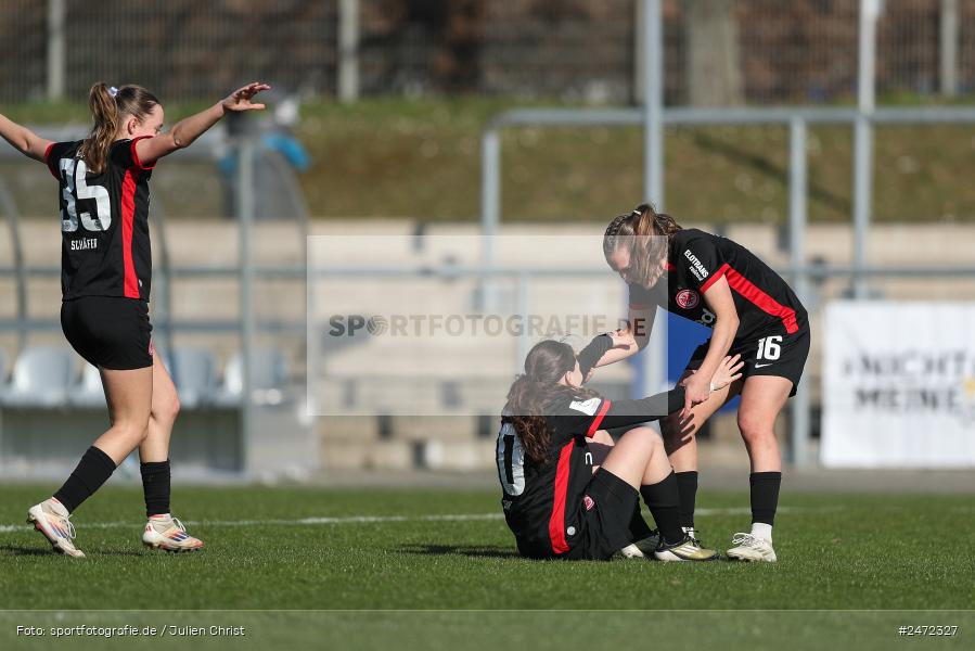 sport, action, Stadion am Brentanobad, SGE, Fussball, Frankfurt, FSV Gütersloh, FSV, Eintracht Frankfurt II, DFB, 2. Frauen-Bundesliga, 18. Spieltag, 16.03.2025 - Bild-ID: 2472327 sport, action, Stadion am Brentanobad, SGE, Fussball, Frankfurt, FSV Gütersloh, FSV, Eintracht Frankfurt II, DFB, 2. Frauen-Bundesliga, 18. Spieltag, 16.03.2025 - Bild-ID: 2472327