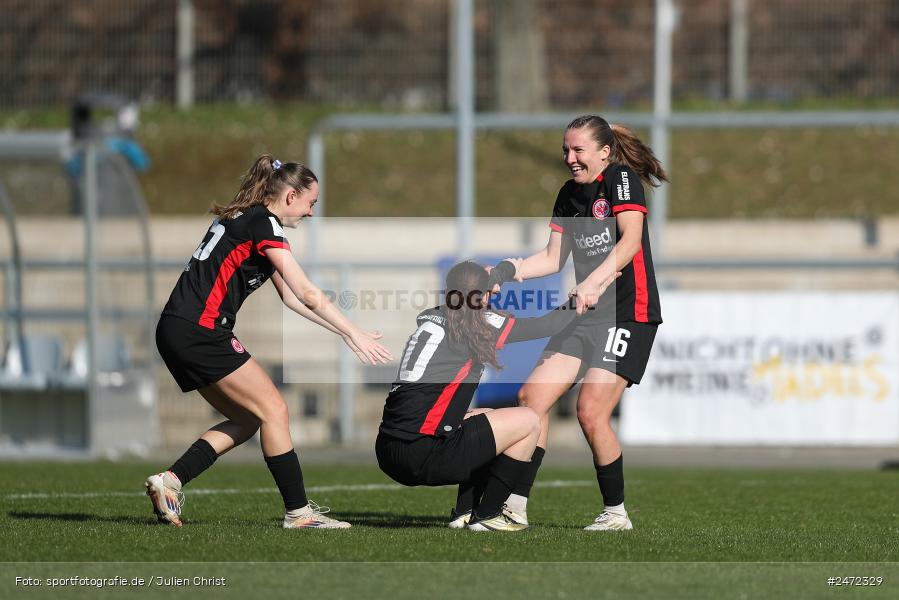 sport, action, Stadion am Brentanobad, SGE, Fussball, Frankfurt, FSV Gütersloh, FSV, Eintracht Frankfurt II, DFB, 2. Frauen-Bundesliga, 18. Spieltag, 16.03.2025 - Bild-ID: 2472329 sport, action, Stadion am Brentanobad, SGE, Fussball, Frankfurt, FSV Gütersloh, FSV, Eintracht Frankfurt II, DFB, 2. Frauen-Bundesliga, 18. Spieltag, 16.03.2025 - Bild-ID: 2472329