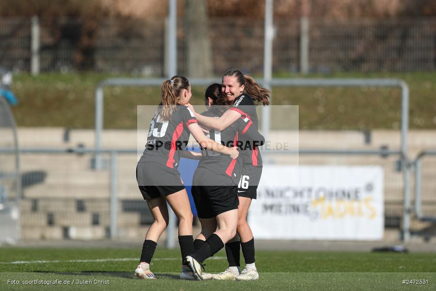 sport, action, Stadion am Brentanobad, SGE, Fussball, Frankfurt, FSV Gütersloh, FSV, Eintracht Frankfurt II, DFB, 2. Frauen-Bundesliga, 18. Spieltag, 16.03.2025 - Bild-ID: 2472331 sport, action, Stadion am Brentanobad, SGE, Fussball, Frankfurt, FSV Gütersloh, FSV, Eintracht Frankfurt II, DFB, 2. Frauen-Bundesliga, 18. Spieltag, 16.03.2025 - Bild-ID: 2472331