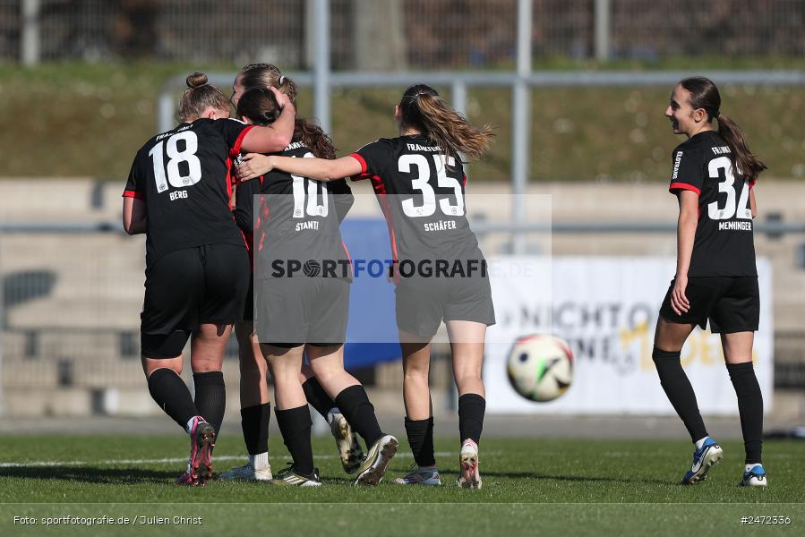 sport, action, Stadion am Brentanobad, SGE, Fussball, Frankfurt, FSV Gütersloh, FSV, Eintracht Frankfurt II, DFB, 2. Frauen-Bundesliga, 18. Spieltag, 16.03.2025 - Bild-ID: 2472336 sport, action, Stadion am Brentanobad, SGE, Fussball, Frankfurt, FSV Gütersloh, FSV, Eintracht Frankfurt II, DFB, 2. Frauen-Bundesliga, 18. Spieltag, 16.03.2025 - Bild-ID: 2472336