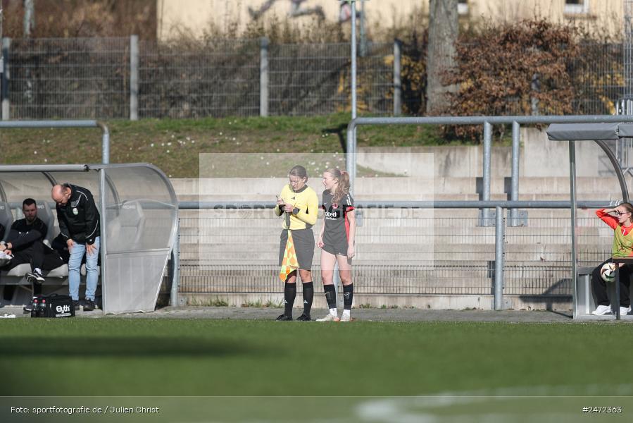 sport, action, Stadion am Brentanobad, SGE, Fussball, Frankfurt, FSV Gütersloh, FSV, Eintracht Frankfurt II, DFB, 2. Frauen-Bundesliga, 18. Spieltag, 16.03.2025 - Bild-ID: 2472363
