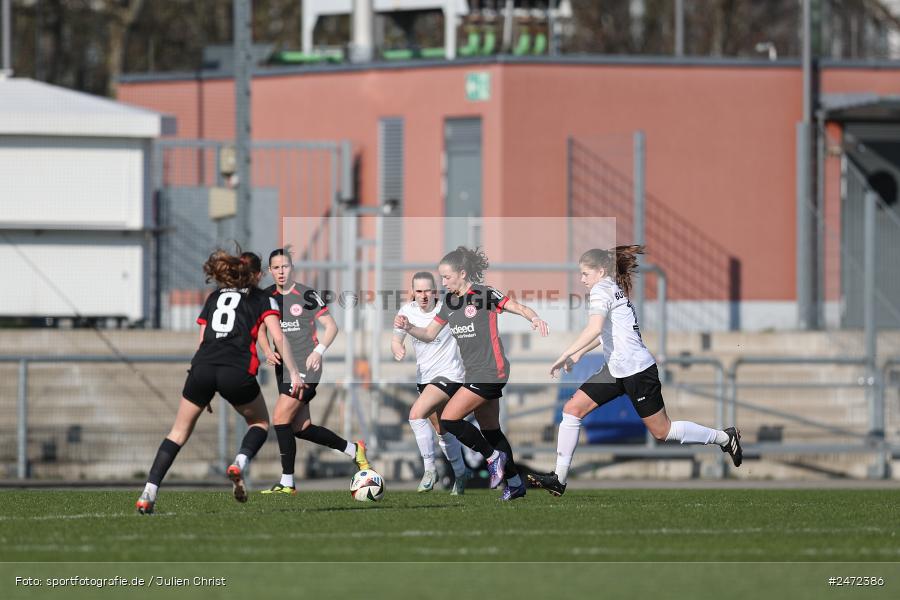 sport, action, Stadion am Brentanobad, SGE, Fussball, Frankfurt, FSV Gütersloh, FSV, Eintracht Frankfurt II, DFB, 2. Frauen-Bundesliga, 18. Spieltag, 16.03.2025 - Bild-ID: 2472386 sport, action, Stadion am Brentanobad, SGE, Fussball, Frankfurt, FSV Gütersloh, FSV, Eintracht Frankfurt II, DFB, 2. Frauen-Bundesliga, 18. Spieltag, 16.03.2025 - Bild-ID: 2472386