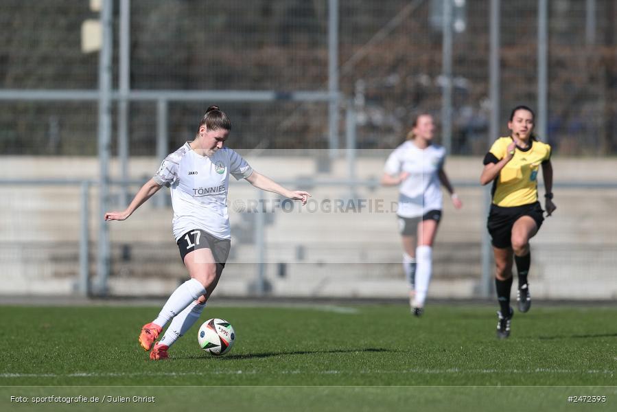 sport, action, Stadion am Brentanobad, SGE, Fussball, Frankfurt, FSV Gütersloh, FSV, Eintracht Frankfurt II, DFB, 2. Frauen-Bundesliga, 18. Spieltag, 16.03.2025 - Bild-ID: 2472393 sport, action, Stadion am Brentanobad, SGE, Fussball, Frankfurt, FSV Gütersloh, FSV, Eintracht Frankfurt II, DFB, 2. Frauen-Bundesliga, 18. Spieltag, 16.03.2025 - Bild-ID: 2472393