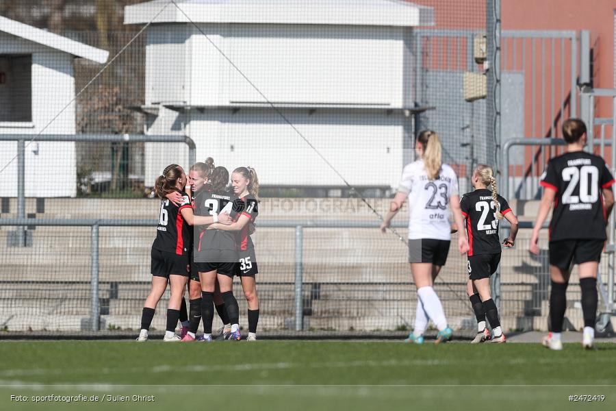 sport, action, Stadion am Brentanobad, SGE, Fussball, Frankfurt, FSV Gütersloh, FSV, Eintracht Frankfurt II, DFB, 2. Frauen-Bundesliga, 18. Spieltag, 16.03.2025 - Bild-ID: 2472419 sport, action, Stadion am Brentanobad, SGE, Fussball, Frankfurt, FSV Gütersloh, FSV, Eintracht Frankfurt II, DFB, 2. Frauen-Bundesliga, 18. Spieltag, 16.03.2025 - Bild-ID: 2472419