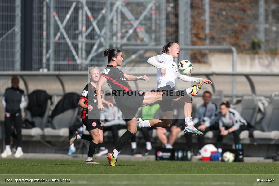 sport, action, Stadion am Brentanobad, SGE, Fussball, Frankfurt, FSV Gütersloh, FSV, Eintracht Frankfurt II, DFB, 2. Frauen-Bundesliga, 18. Spieltag, 16.03.2025 - Bild-ID: 2472429 sport, action, Stadion am Brentanobad, SGE, Fussball, Frankfurt, FSV Gütersloh, FSV, Eintracht Frankfurt II, DFB, 2. Frauen-Bundesliga, 18. Spieltag, 16.03.2025 - Bild-ID: 2472429