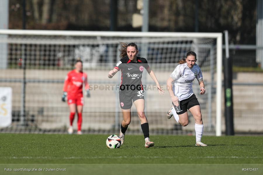 sport, action, Stadion am Brentanobad, SGE, Fussball, Frankfurt, FSV Gütersloh, FSV, Eintracht Frankfurt II, DFB, 2. Frauen-Bundesliga, 18. Spieltag, 16.03.2025 - Bild-ID: 2472437 sport, action, Stadion am Brentanobad, SGE, Fussball, Frankfurt, FSV Gütersloh, FSV, Eintracht Frankfurt II, DFB, 2. Frauen-Bundesliga, 18. Spieltag, 16.03.2025 - Bild-ID: 2472437