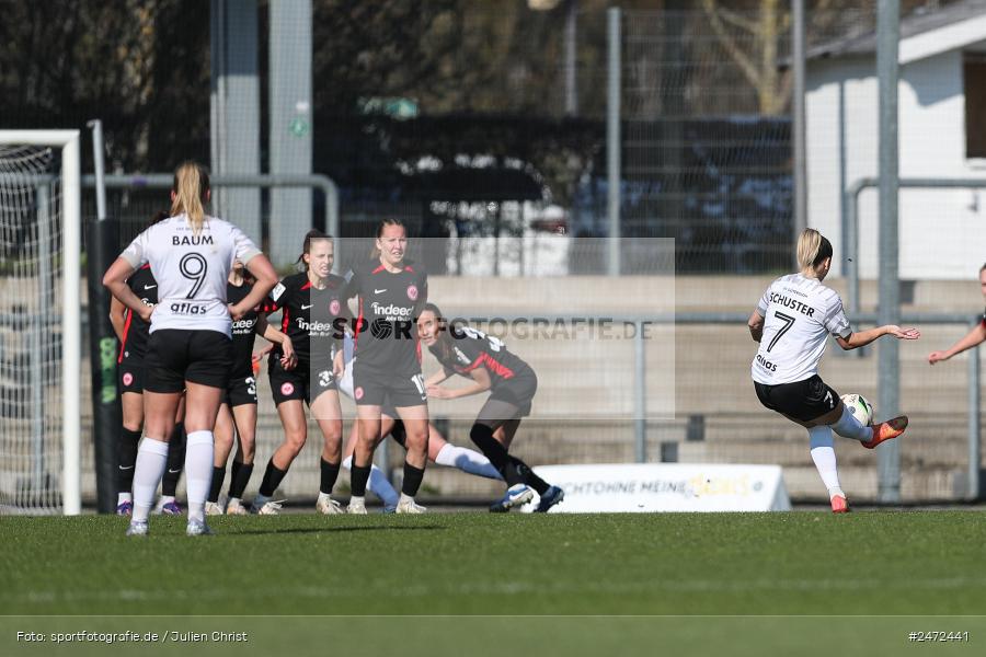 sport, action, Stadion am Brentanobad, SGE, Fussball, Frankfurt, FSV Gütersloh, FSV, Eintracht Frankfurt II, DFB, 2. Frauen-Bundesliga, 18. Spieltag, 16.03.2025 - Bild-ID: 2472441 sport, action, Stadion am Brentanobad, SGE, Fussball, Frankfurt, FSV Gütersloh, FSV, Eintracht Frankfurt II, DFB, 2. Frauen-Bundesliga, 18. Spieltag, 16.03.2025 - Bild-ID: 2472441