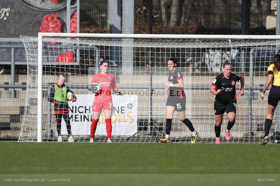 sport, action, Stadion am Brentanobad, SGE, Fussball, Frankfurt, FSV Gütersloh, FSV, Eintracht Frankfurt II, DFB, 2. Frauen-Bundesliga, 18. Spieltag, 16.03.2025 - Bild-ID: 2472442 sport, action, Stadion am Brentanobad, SGE, Fussball, Frankfurt, FSV Gütersloh, FSV, Eintracht Frankfurt II, DFB, 2. Frauen-Bundesliga, 18. Spieltag, 16.03.2025 - Bild-ID: 2472442