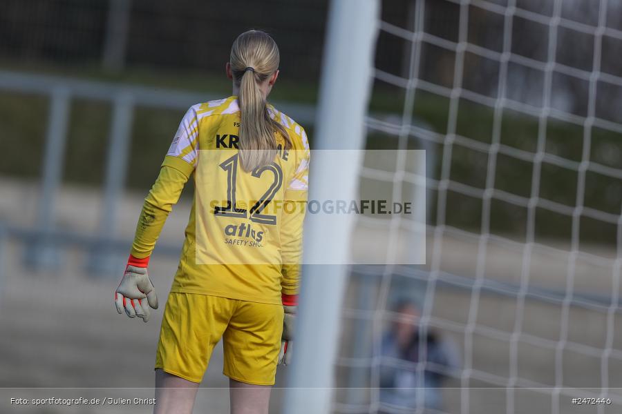 sport, action, Stadion am Brentanobad, SGE, Fussball, Frankfurt, FSV Gütersloh, FSV, Eintracht Frankfurt II, DFB, 2. Frauen-Bundesliga, 18. Spieltag, 16.03.2025 - Bild-ID: 2472446 sport, action, Stadion am Brentanobad, SGE, Fussball, Frankfurt, FSV Gütersloh, FSV, Eintracht Frankfurt II, DFB, 2. Frauen-Bundesliga, 18. Spieltag, 16.03.2025 - Bild-ID: 2472446