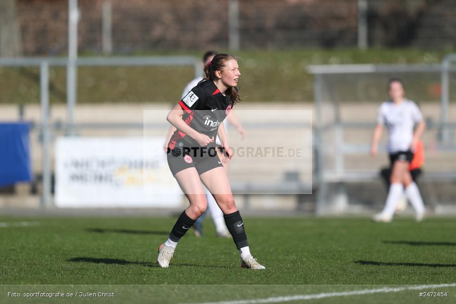 sport, action, Stadion am Brentanobad, SGE, Fussball, Frankfurt, FSV Gütersloh, FSV, Eintracht Frankfurt II, DFB, 2. Frauen-Bundesliga, 18. Spieltag, 16.03.2025 - Bild-ID: 2472454
