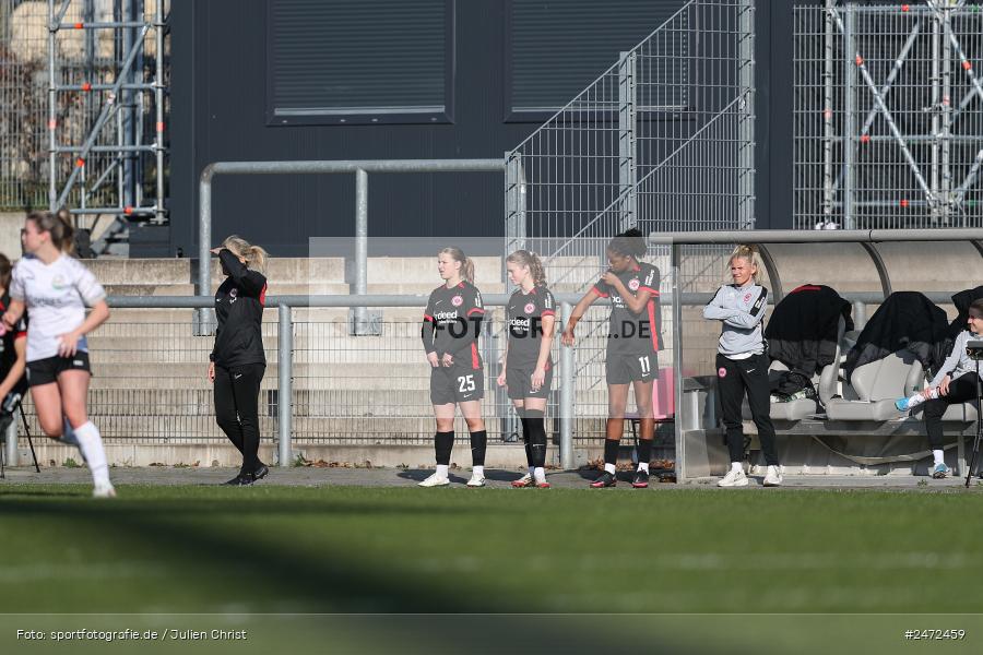 sport, action, Stadion am Brentanobad, SGE, Fussball, Frankfurt, FSV Gütersloh, FSV, Eintracht Frankfurt II, DFB, 2. Frauen-Bundesliga, 18. Spieltag, 16.03.2025 - Bild-ID: 2472459 sport, action, Stadion am Brentanobad, SGE, Fussball, Frankfurt, FSV Gütersloh, FSV, Eintracht Frankfurt II, DFB, 2. Frauen-Bundesliga, 18. Spieltag, 16.03.2025 - Bild-ID: 2472459