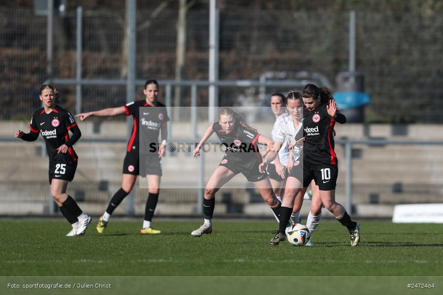 sport, action, Stadion am Brentanobad, SGE, Fussball, Frankfurt, FSV Gütersloh, FSV, Eintracht Frankfurt II, DFB, 2. Frauen-Bundesliga, 18. Spieltag, 16.03.2025 - Bild-ID: 2472464 sport, action, Stadion am Brentanobad, SGE, Fussball, Frankfurt, FSV Gütersloh, FSV, Eintracht Frankfurt II, DFB, 2. Frauen-Bundesliga, 18. Spieltag, 16.03.2025 - Bild-ID: 2472464