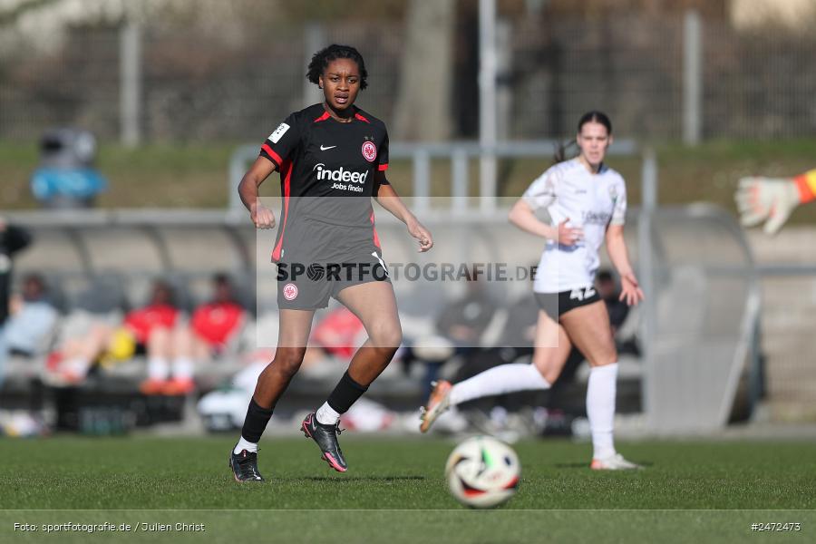 sport, action, Stadion am Brentanobad, SGE, Fussball, Frankfurt, FSV Gütersloh, FSV, Eintracht Frankfurt II, DFB, 2. Frauen-Bundesliga, 18. Spieltag, 16.03.2025 - Bild-ID: 2472473 sport, action, Stadion am Brentanobad, SGE, Fussball, Frankfurt, FSV Gütersloh, FSV, Eintracht Frankfurt II, DFB, 2. Frauen-Bundesliga, 18. Spieltag, 16.03.2025 - Bild-ID: 2472473