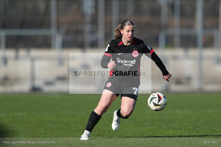 sport, action, Stadion am Brentanobad, SGE, Fussball, Frankfurt, FSV Gütersloh, FSV, Eintracht Frankfurt II, DFB, 2. Frauen-Bundesliga, 18. Spieltag, 16.03.2025 - Bild-ID: 2472481 sport, action, Stadion am Brentanobad, SGE, Fussball, Frankfurt, FSV Gütersloh, FSV, Eintracht Frankfurt II, DFB, 2. Frauen-Bundesliga, 18. Spieltag, 16.03.2025 - Bild-ID: 2472481
