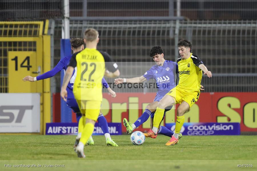 Stadion am Schönbusch, Aschaffenburg, 19.03.2025, sport, action, BFV, Fussball, 25. Spieltag, Regionalliga Bayern, DJK, SVA, DJK Vilzing, SV Viktoria Aschaffenburg - Bild-ID: 2472516