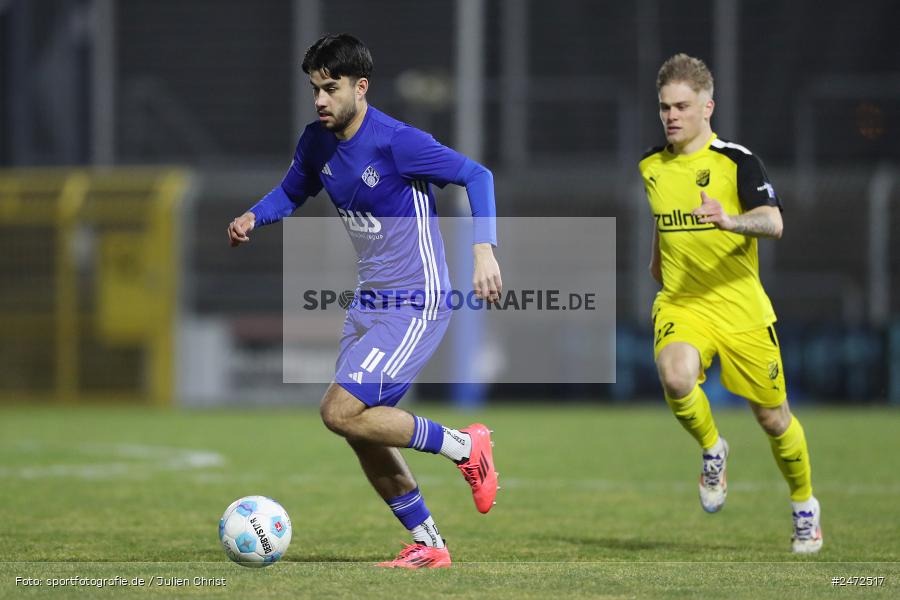 Stadion am Schönbusch, Aschaffenburg, 19.03.2025, sport, action, BFV, Fussball, 25. Spieltag, Regionalliga Bayern, DJK, SVA, DJK Vilzing, SV Viktoria Aschaffenburg - Bild-ID: 2472517