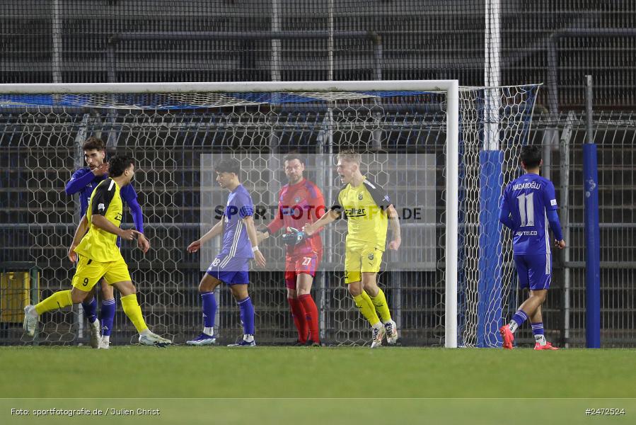 Stadion am Schönbusch, Aschaffenburg, 19.03.2025, sport, action, BFV, Fussball, 25. Spieltag, Regionalliga Bayern, DJK, SVA, DJK Vilzing, SV Viktoria Aschaffenburg - Bild-ID: 2472524