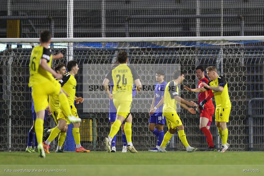 Stadion am Schönbusch, Aschaffenburg, 19.03.2025, sport, action, BFV, Fussball, 25. Spieltag, Regionalliga Bayern, DJK, SVA, DJK Vilzing, SV Viktoria Aschaffenburg - Bild-ID: 2472525