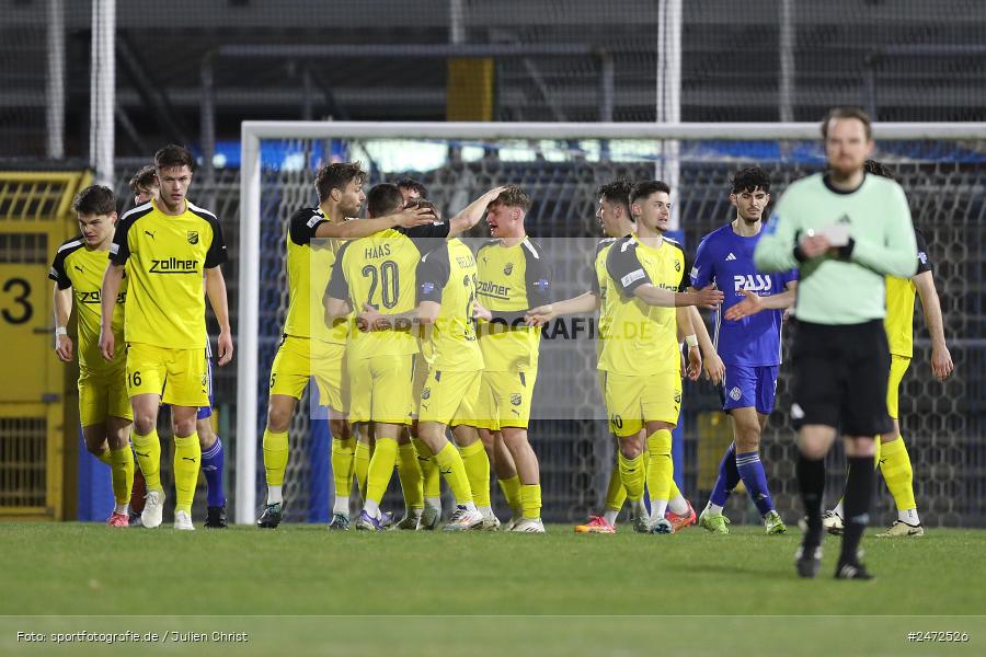 Stadion am Schönbusch, Aschaffenburg, 19.03.2025, sport, action, BFV, Fussball, 25. Spieltag, Regionalliga Bayern, DJK, SVA, DJK Vilzing, SV Viktoria Aschaffenburg - Bild-ID: 2472526