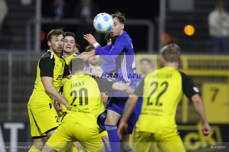 Stadion am Schönbusch, Aschaffenburg, 19.03.2025, sport, action, BFV, Fussball, 25. Spieltag, Regionalliga Bayern, DJK, SVA, DJK Vilzing, SV Viktoria Aschaffenburg - Bild-ID: 2472528