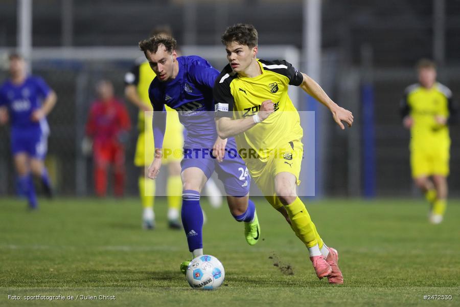 Stadion am Schönbusch, Aschaffenburg, 19.03.2025, sport, action, BFV, Fussball, 25. Spieltag, Regionalliga Bayern, DJK, SVA, DJK Vilzing, SV Viktoria Aschaffenburg - Bild-ID: 2472530