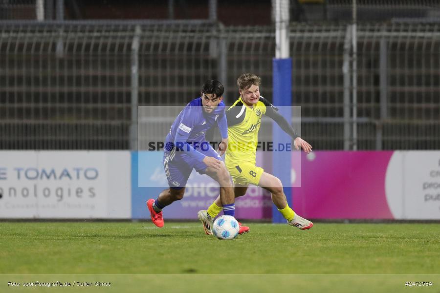 Stadion am Schönbusch, Aschaffenburg, 19.03.2025, sport, action, BFV, Fussball, 25. Spieltag, Regionalliga Bayern, DJK, SVA, DJK Vilzing, SV Viktoria Aschaffenburg - Bild-ID: 2472534