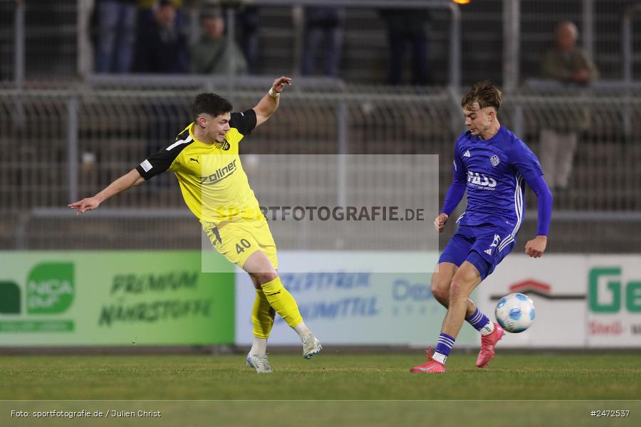 Stadion am Schönbusch, Aschaffenburg, 19.03.2025, sport, action, BFV, Fussball, 25. Spieltag, Regionalliga Bayern, DJK, SVA, DJK Vilzing, SV Viktoria Aschaffenburg - Bild-ID: 2472537