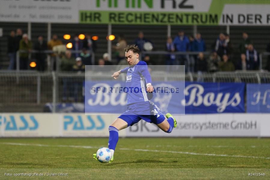 Stadion am Schönbusch, Aschaffenburg, 19.03.2025, sport, action, BFV, Fussball, 25. Spieltag, Regionalliga Bayern, DJK, SVA, DJK Vilzing, SV Viktoria Aschaffenburg - Bild-ID: 2472548