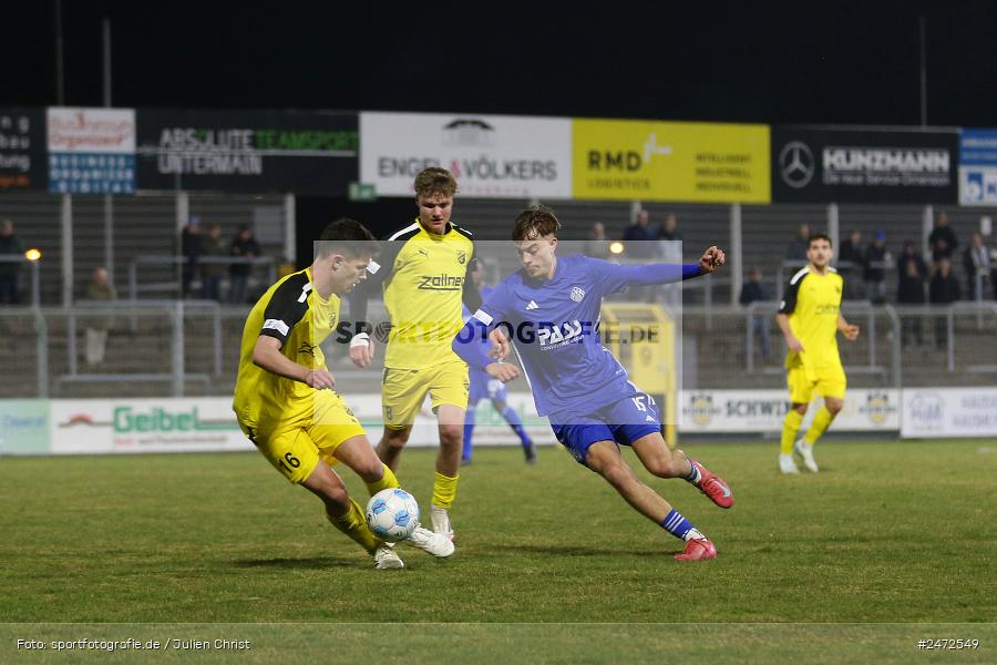 Stadion am Schönbusch, Aschaffenburg, 19.03.2025, sport, action, BFV, Fussball, 25. Spieltag, Regionalliga Bayern, DJK, SVA, DJK Vilzing, SV Viktoria Aschaffenburg - Bild-ID: 2472549