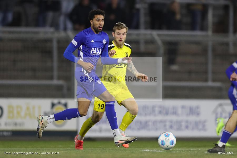 Stadion am Schönbusch, Aschaffenburg, 19.03.2025, sport, action, BFV, Fussball, 25. Spieltag, Regionalliga Bayern, DJK, SVA, DJK Vilzing, SV Viktoria Aschaffenburg - Bild-ID: 2472558
