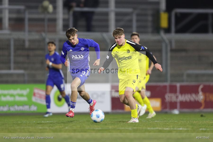 Stadion am Schönbusch, Aschaffenburg, 19.03.2025, sport, action, BFV, Fussball, 25. Spieltag, Regionalliga Bayern, DJK, SVA, DJK Vilzing, SV Viktoria Aschaffenburg - Bild-ID: 2472560