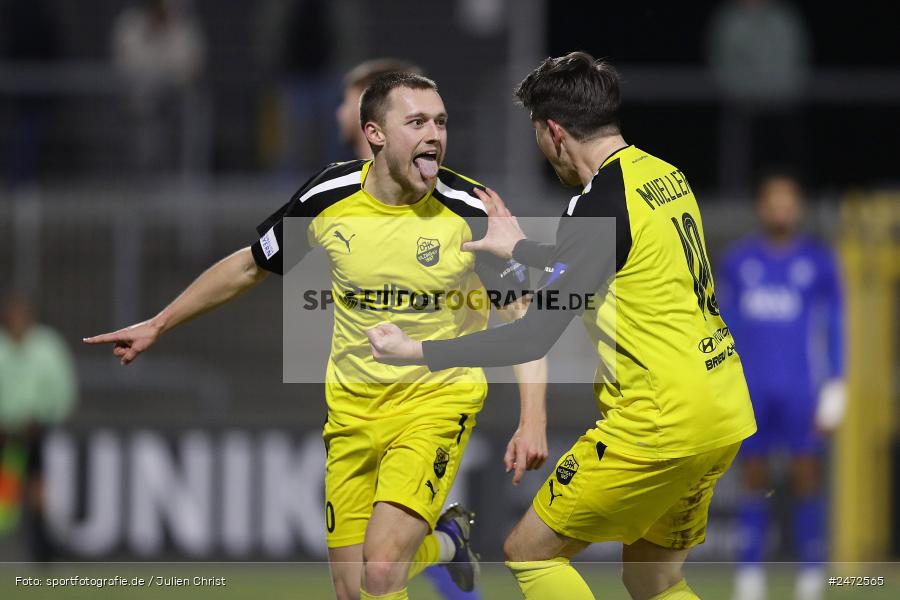 Stadion am Schönbusch, Aschaffenburg, 19.03.2025, sport, action, BFV, Fussball, 25. Spieltag, Regionalliga Bayern, DJK, SVA, DJK Vilzing, SV Viktoria Aschaffenburg - Bild-ID: 2472565