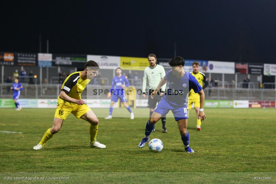 sport, action, Stadion am Schönbusch, SVA, SV Viktoria Aschaffenburg, Regionalliga Bayern, Fussball, DJK Vilzing, DJK, BFV, Aschaffenburg, 25. Spieltag, 19.03.2025 - Bild-ID: 2472589