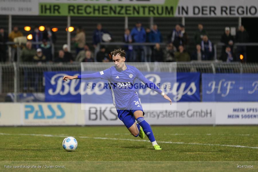 sport, action, Stadion am Schönbusch, SVA, SV Viktoria Aschaffenburg, Regionalliga Bayern, Fussball, DJK Vilzing, DJK, BFV, Aschaffenburg, 25. Spieltag, 19.03.2025 - Bild-ID: 2472604
