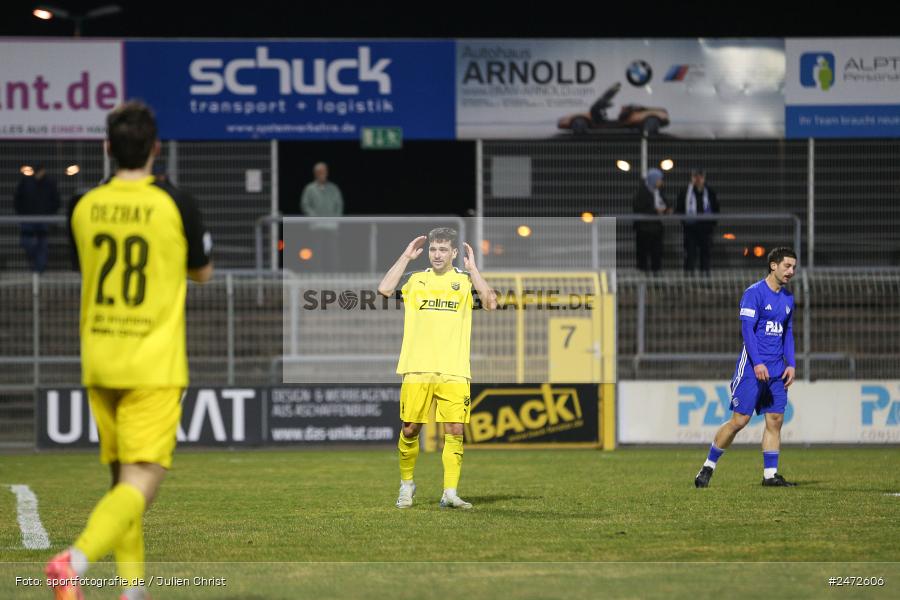 sport, action, Stadion am Schönbusch, SVA, SV Viktoria Aschaffenburg, Regionalliga Bayern, Fussball, DJK Vilzing, DJK, BFV, Aschaffenburg, 25. Spieltag, 19.03.2025 - Bild-ID: 2472606