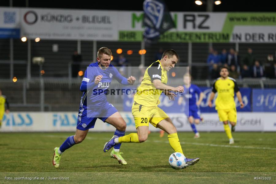 sport, action, Stadion am Schönbusch, SVA, SV Viktoria Aschaffenburg, Regionalliga Bayern, Fussball, DJK Vilzing, DJK, BFV, Aschaffenburg, 25. Spieltag, 19.03.2025 - Bild-ID: 2472620