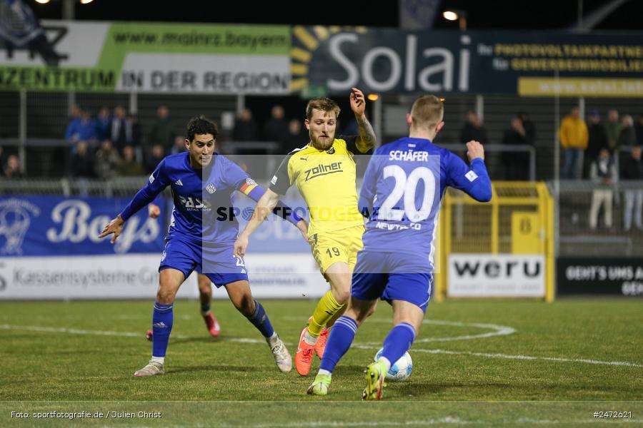 sport, action, Stadion am Schönbusch, SVA, SV Viktoria Aschaffenburg, Regionalliga Bayern, Fussball, DJK Vilzing, DJK, BFV, Aschaffenburg, 25. Spieltag, 19.03.2025 - Bild-ID: 2472621