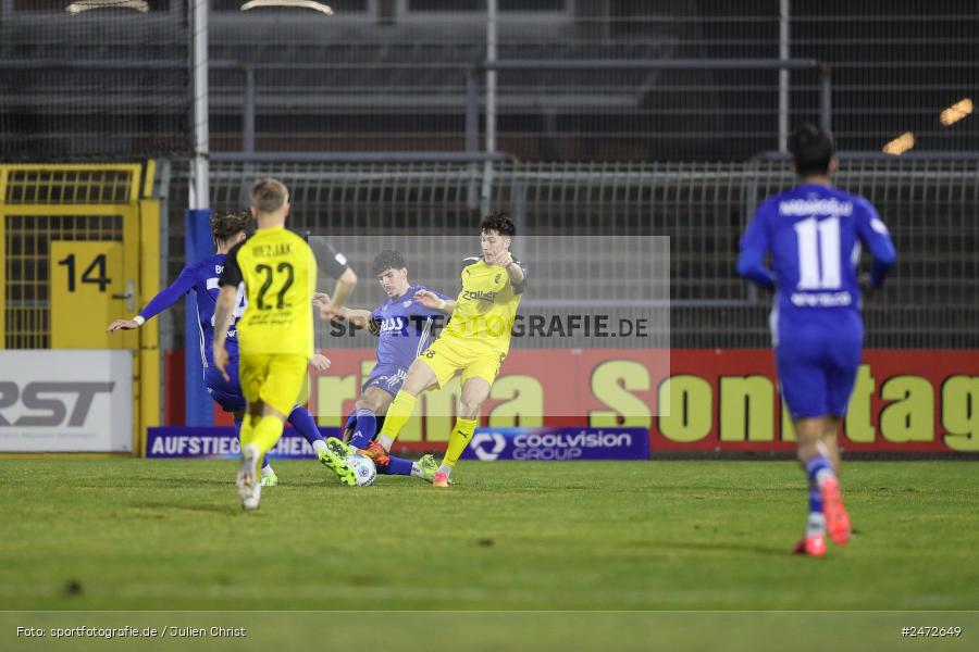 sport, action, Stadion am Schönbusch, SVA, SV Viktoria Aschaffenburg, Regionalliga Bayern, Fussball, DJK Vilzing, DJK, BFV, Aschaffenburg, 25. Spieltag, 19.03.2025 - Bild-ID: 2472649