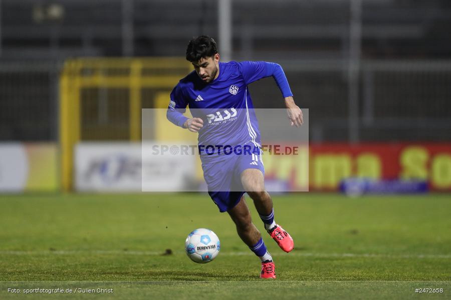 sport, action, Stadion am Schönbusch, SVA, SV Viktoria Aschaffenburg, Regionalliga Bayern, Fussball, DJK Vilzing, DJK, BFV, Aschaffenburg, 25. Spieltag, 19.03.2025 - Bild-ID: 2472658